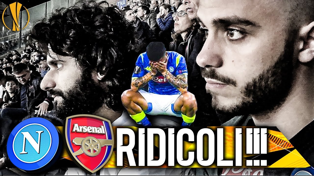 😱RIDICOLI!!! NAPOLI 0-1 ARSENAL | LIVE REACTION SAN PAOLO NAPOLETANI 4K