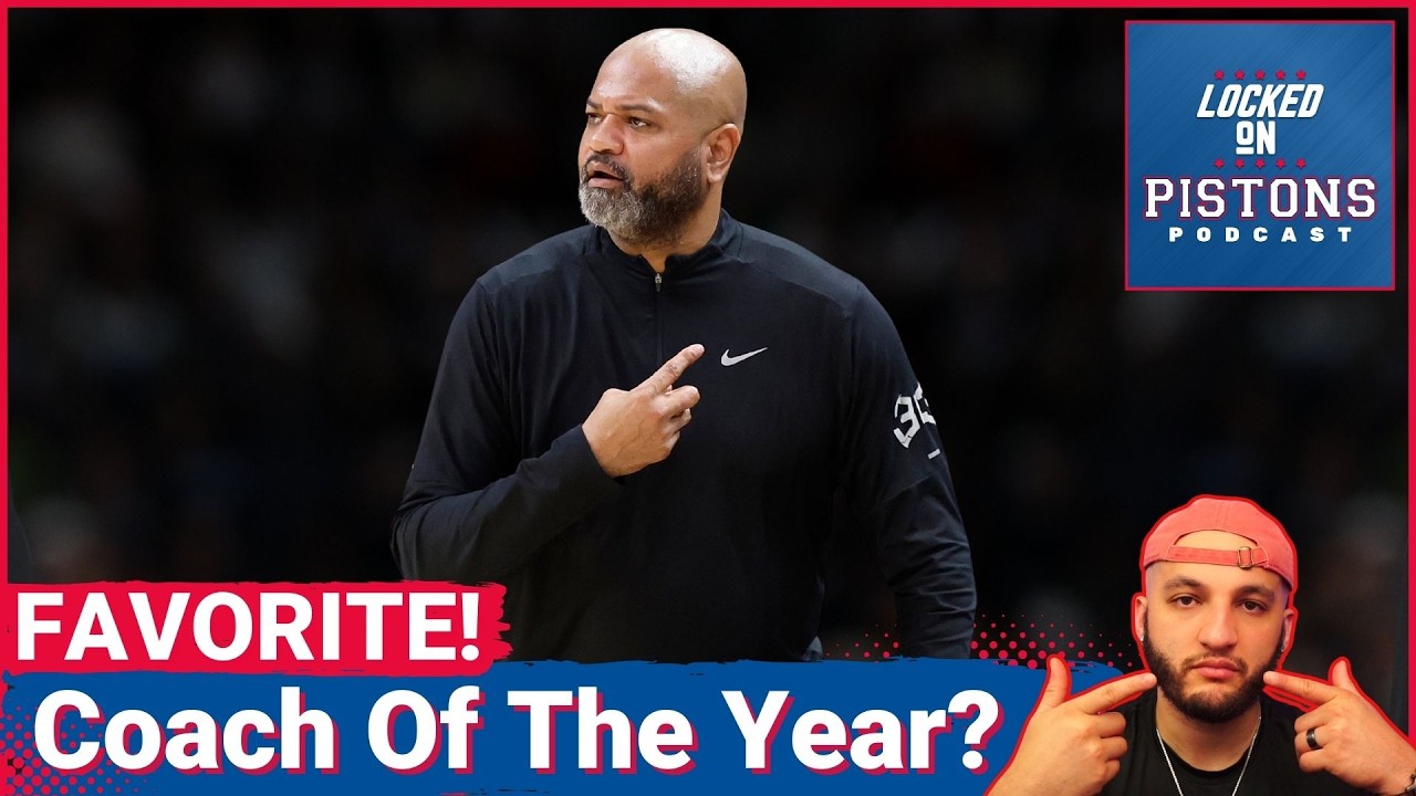 LANDSLIDE:  Why J.B. Bickerstaff DESERVES Detroit Pistons Coach of the Year Honors