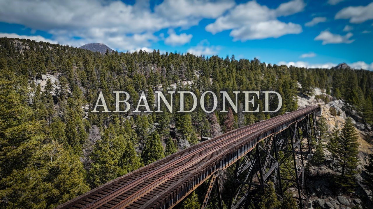 I Followed An Abandoned Railway In The Mountains, What Remains Is Fascinating