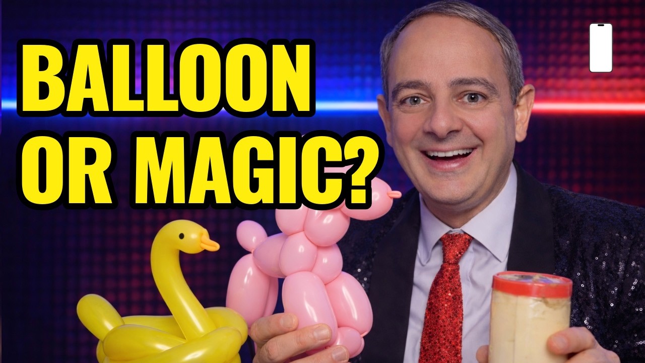 IS IT BALLOON OR MAGIC? 🪄🎈