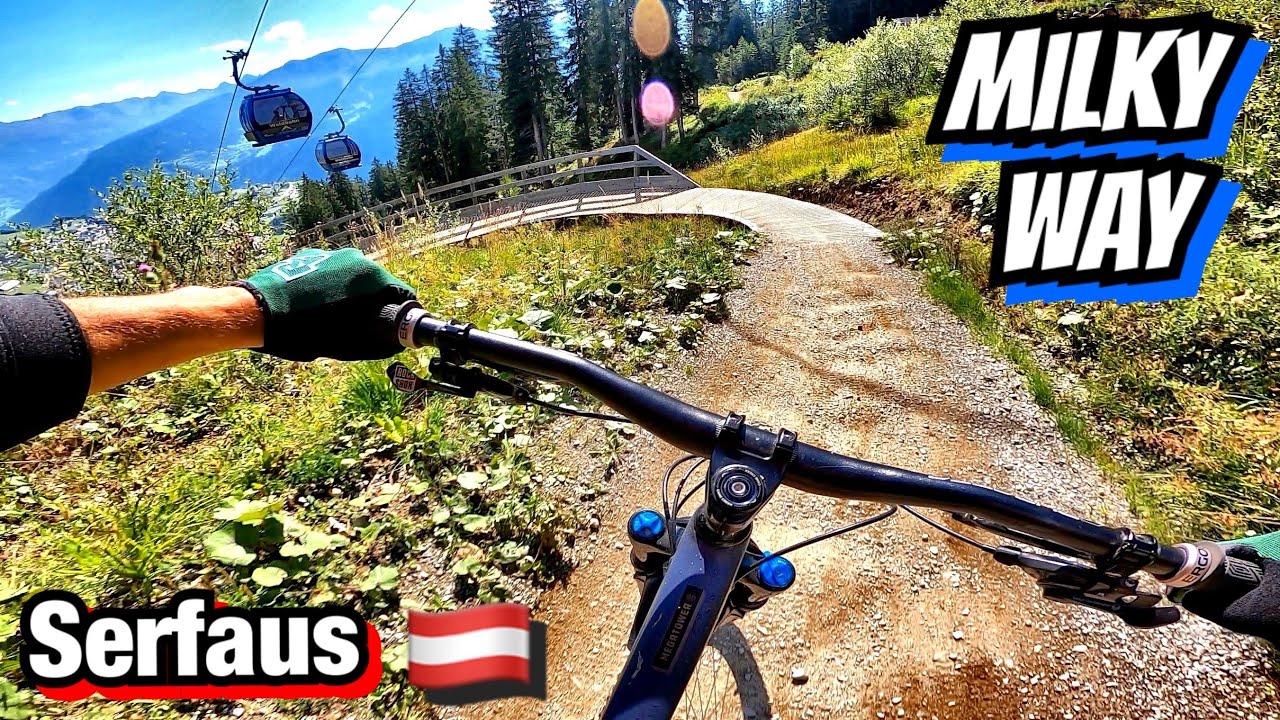 MILKY WAY Trail in Serfaus Bike Park
