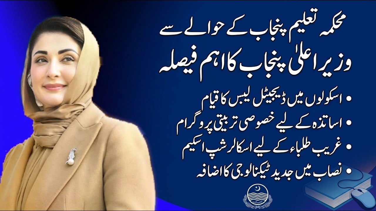 CM Punjab Important Decision||Punjab Education Department||World Of Knowledge INQ