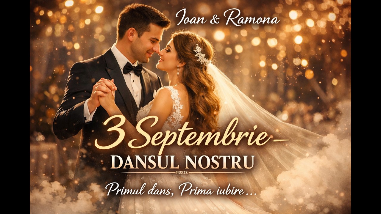 Primul Dans – Ioan & Ramona | 3 Septembrie – Dansul Mirilor | Melodie Romantică by Vasile Pantea