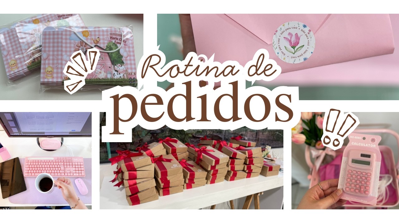 Studio Vlog #38 | 🌷fizemos 100 caixas para convites, novas comprinhas ✨