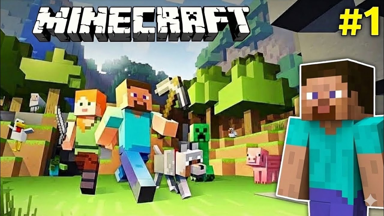 NOT 100 DAYS! Starting My Ultimate Minecraft Survival Journey #1 in mobile mojolauncher 