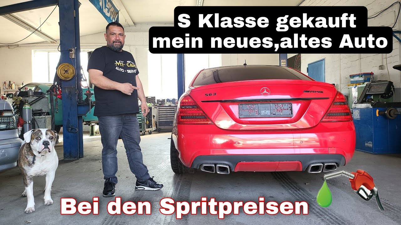 Sprit Teuer, S-Klasse günstig.Bin Ich verrückt? Abholung und Probefahrt. Mein neuer alter.