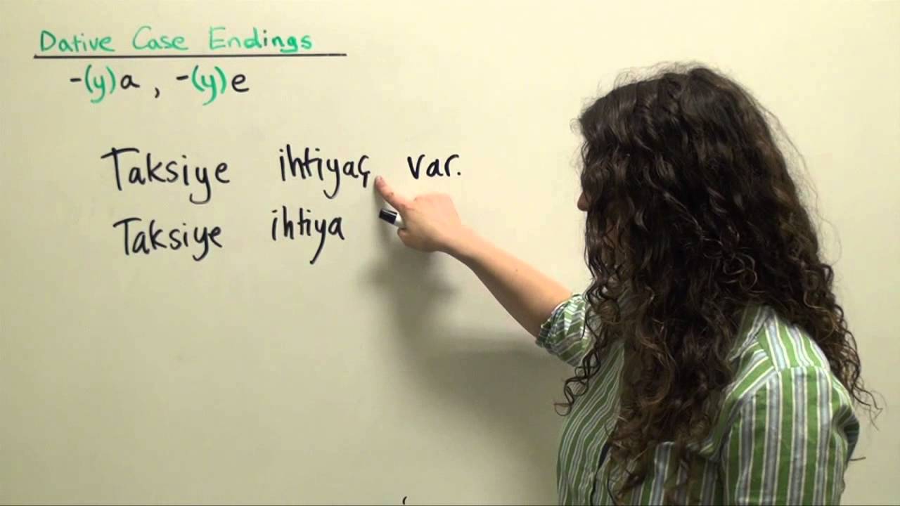 Turkish Grammar: How to say &ldquo;I need a taxi&rdquo; (Expressing need with dative + &ldquo;ihtiyaҫ&rdquo;)