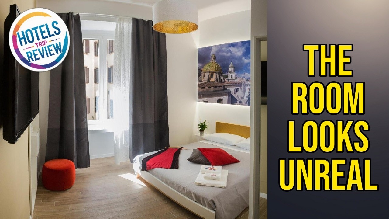 Napolinn - The Room Looks Unreal | Naples, Italy🛏️