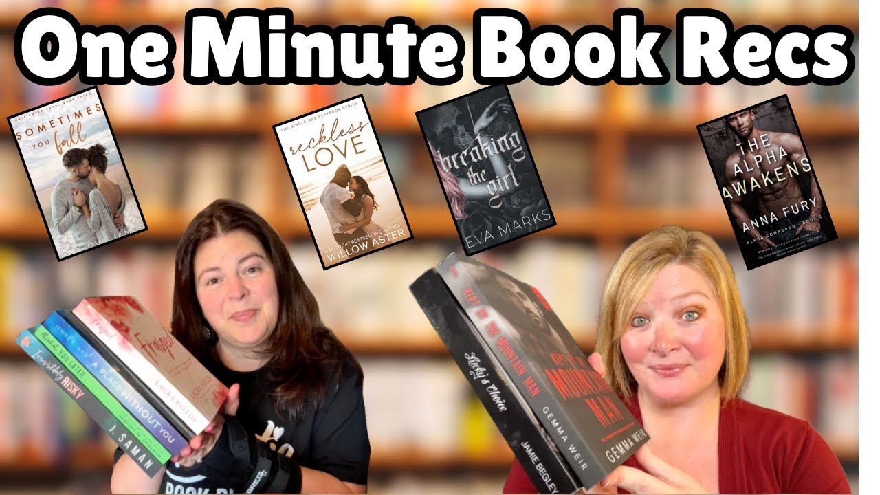 One Minute Book Recs - Mafia, Forbidden Love, Dark Romance, and books that just didn't work for us