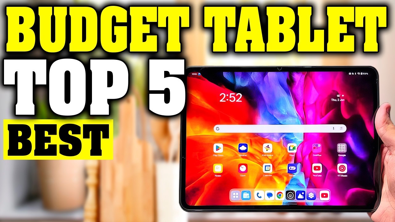 Top 5 Best Budget Tablets 2025 | Affordable MORE than Capable!