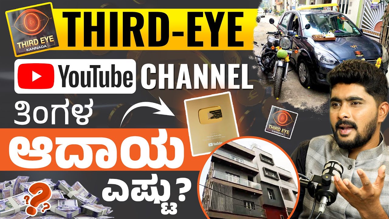 Third Eye YouTube ಚಾನೆಲ್ ನ ತಿಂಗಳ ಆದಾಯ ಕೇಳಿದ್ರೆ ಶಾಕ್ ಆಗ್ತೀರಾ | Subramanya S Handige Interview