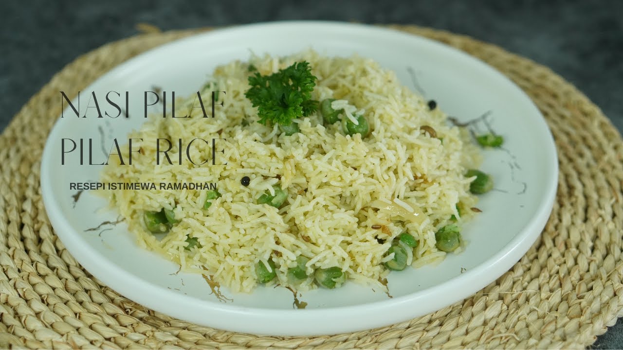 [ENG SUB] Nasi Pilaf Resepi Mudah / Easy Pilaf Rice