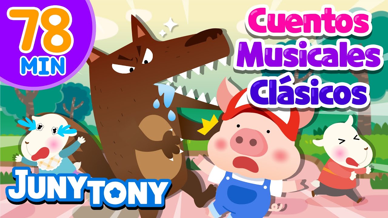 ¡Feliz Día del Niño! | El Lobo y las Siete Cabritas Y Más Cuentos | JunyTony en español