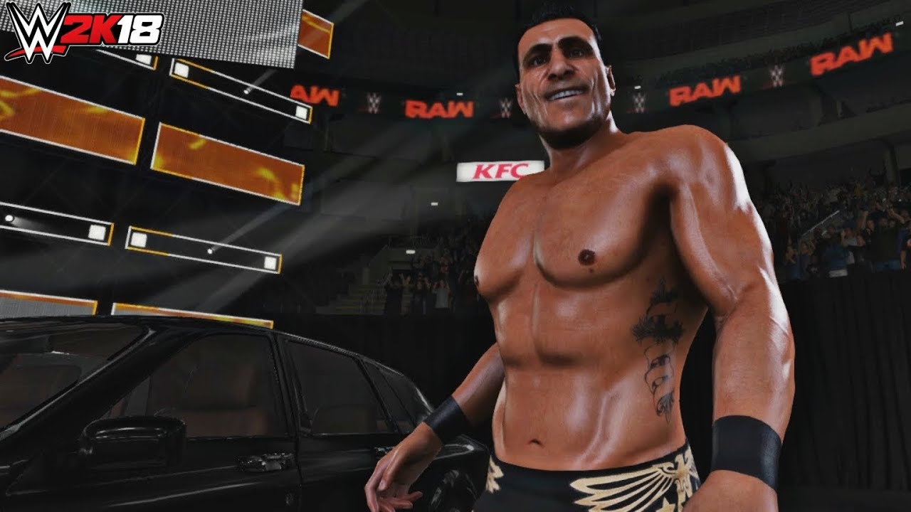WWE 2K18: Alberto Del Rio Car Entrance from WWE 2K15 Hidden Version Ported! (PC Mods)