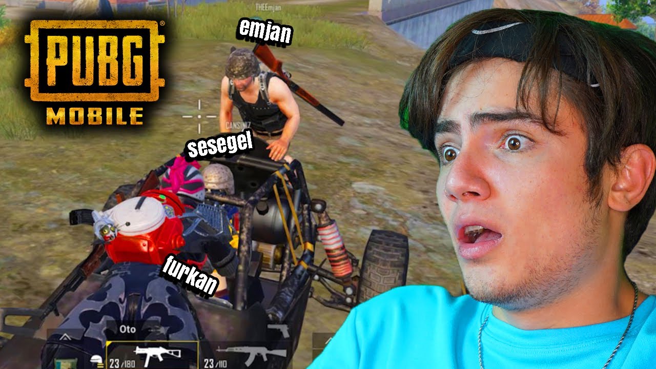 2 KİŞİLİK ARABAYA 3 KİŞİ BİNMEK ! - Ekiple PUBG Mobile