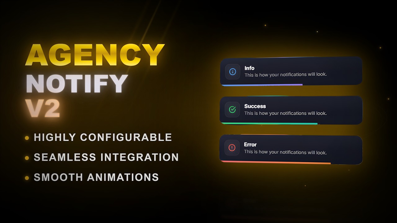 Agency NotifyV2 Showcase