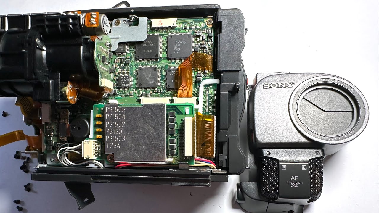 Sony video hi8 handycam disassembly