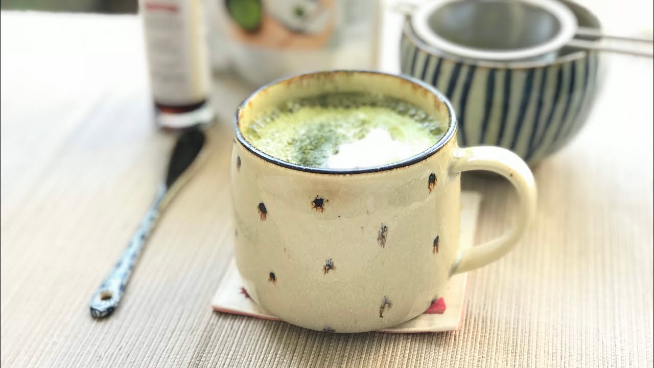 輕輕鬆鬆在家做抹茶拿鐵 🍵