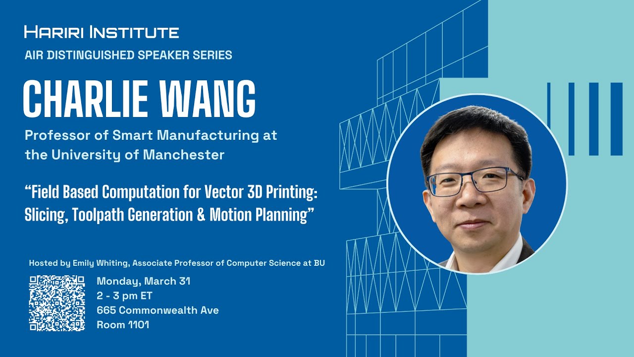 AIR Distinguished Speaker: Professor Charlie Wang, University of Manchester