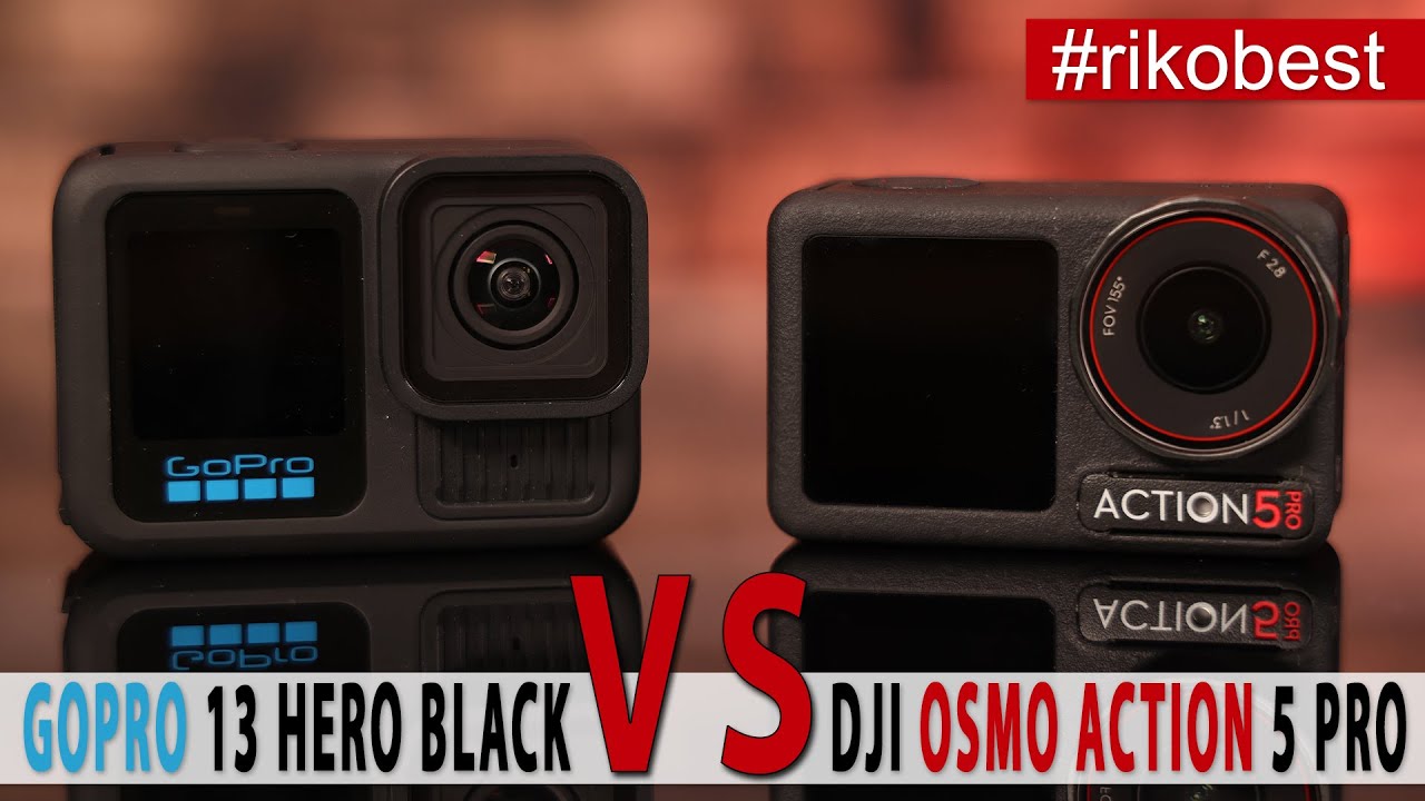 DIE BESTE ACTION CAM 2025? GOPRO  HERO 13 vs DJI OSMO ACTION 5 PRO &ndash; Was du unbedingt wissen musst!