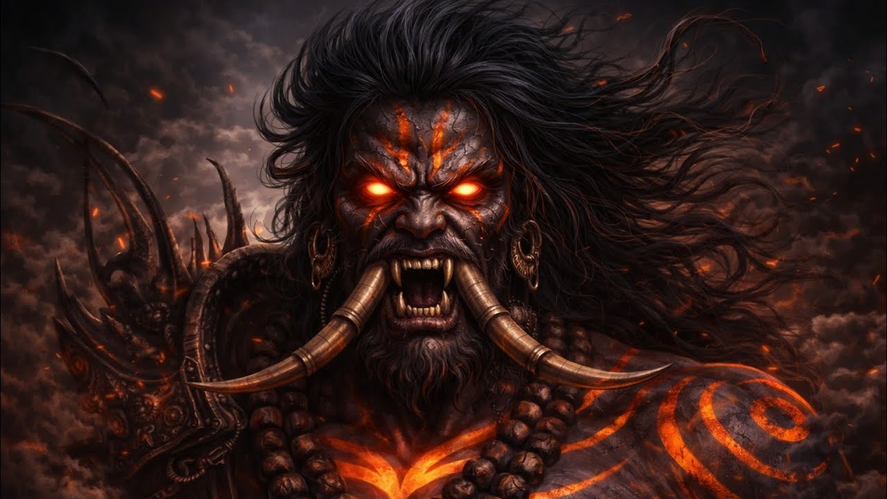 The Terrifying Birth of Ghatotkacha | Son of Bhima (Mahabharata Story)🔥