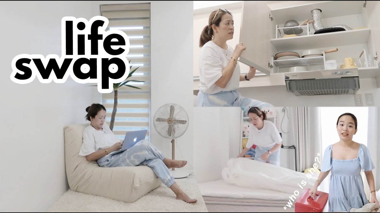 LIFE SWAP WITH MY DAUGHTER +  NEW VACUUM CLEANER | Mommy Haidee Vlogs
