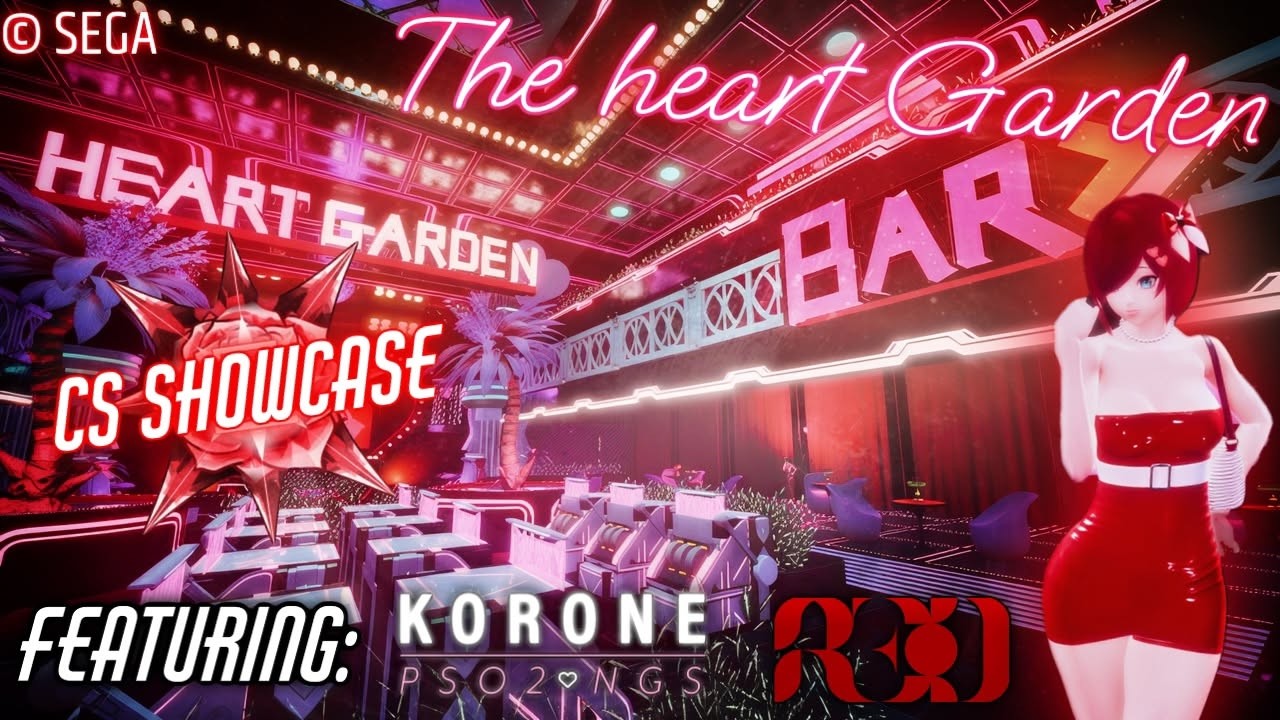 [PSO2:NGS] The Heart Garden (Creative Space Showcase) FT: @Korone6E / OOPSALLR3D