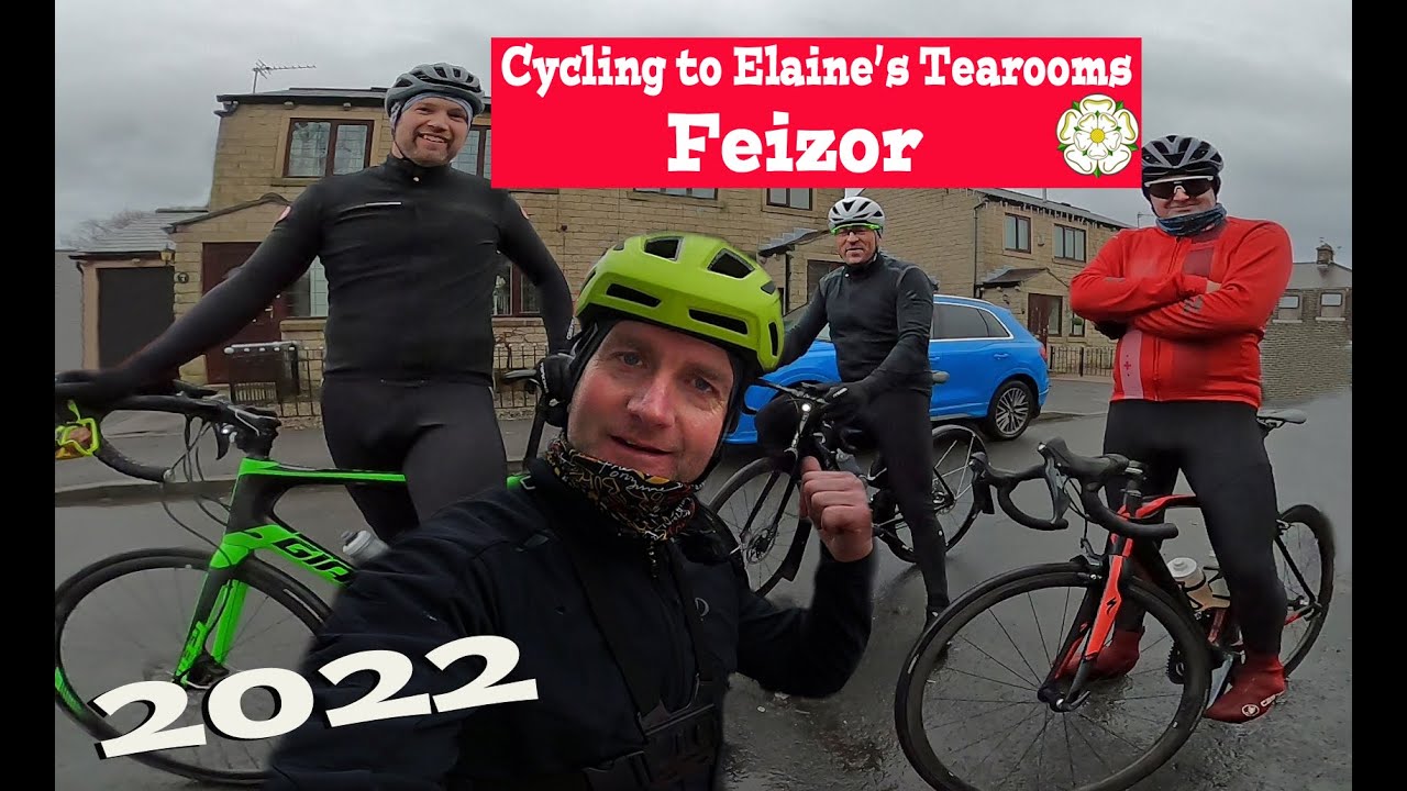 Cycling to Elaine's Tearooms in the Yorkshire Dales.  I'm  a cyclist and I live in the Pennines