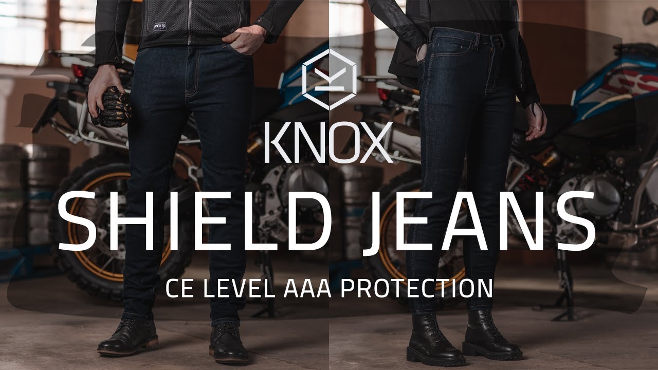 Knox Shield Jeans &ndash; Genuine single layer &ndash; now AAA CE Approved