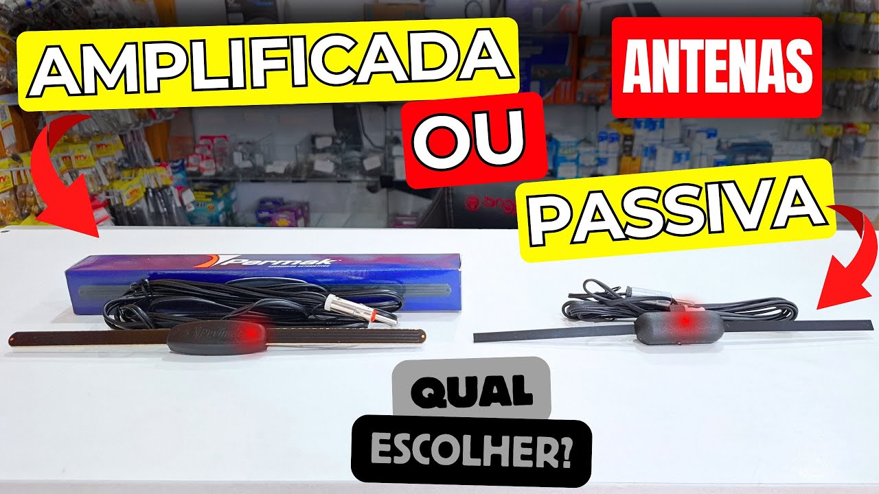Antena interna automotiva: qual a melhor? Diferença, conectores e instalação correta!