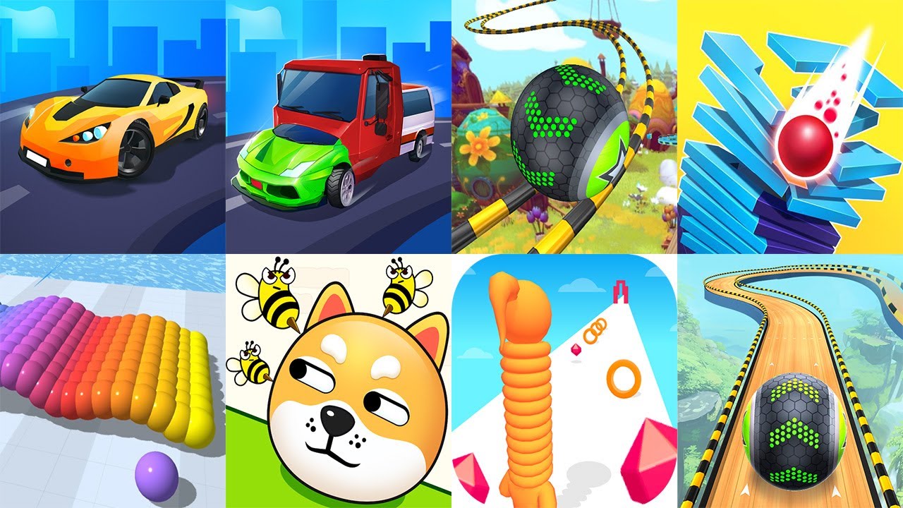 Race Master 3D, Going Balls, Save The Dog, Long Neck Run,... Satisfying Mobile Games 21052024