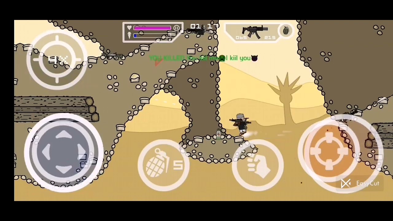 Mini militia Underground gameplay