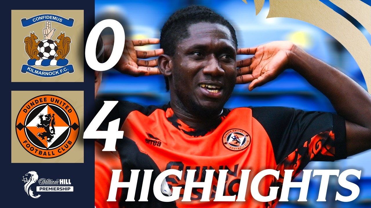 Kilmarnock 0-4 Dundee United | HIGHLIGHTS | William Hill Premiership