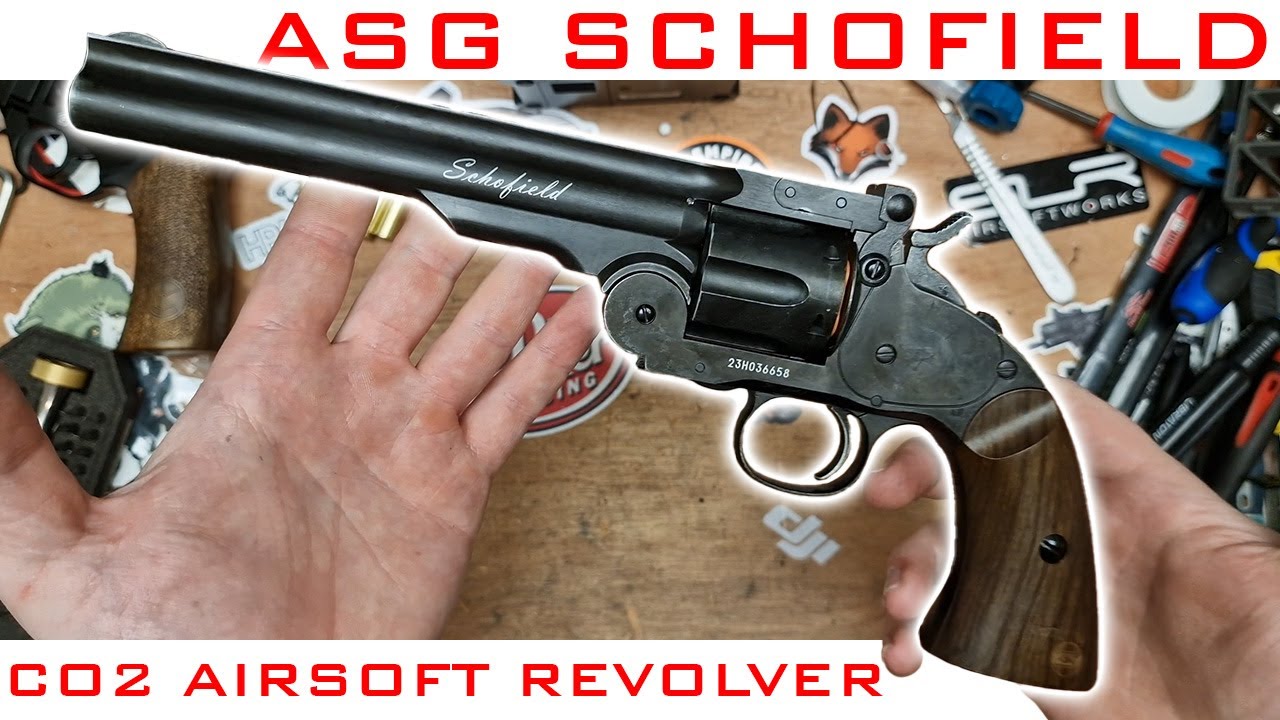 ASG / Wingun Schofield Airsoft Revolver