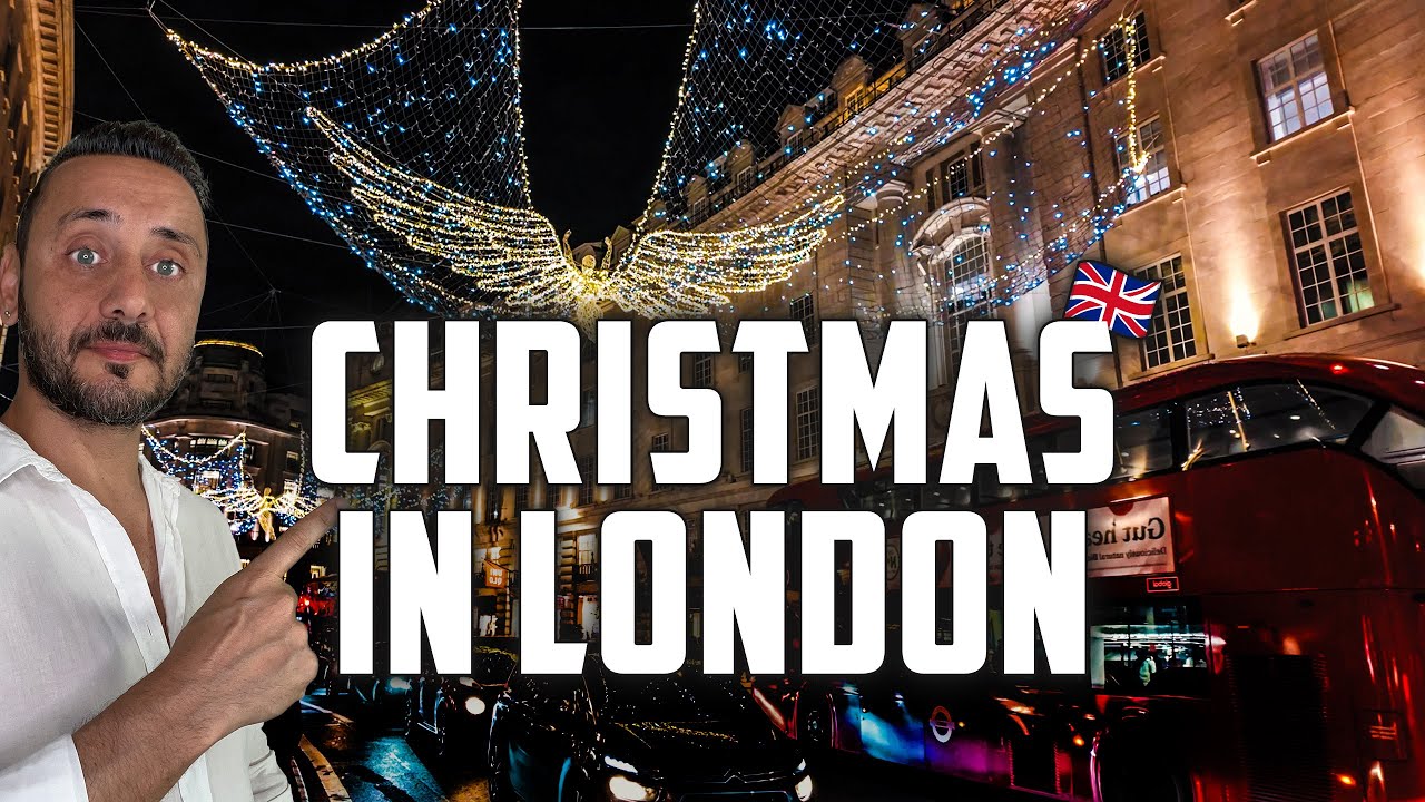 Magical London Christmas Lights 2024 | Best Holiday Tour & Festive Walk!