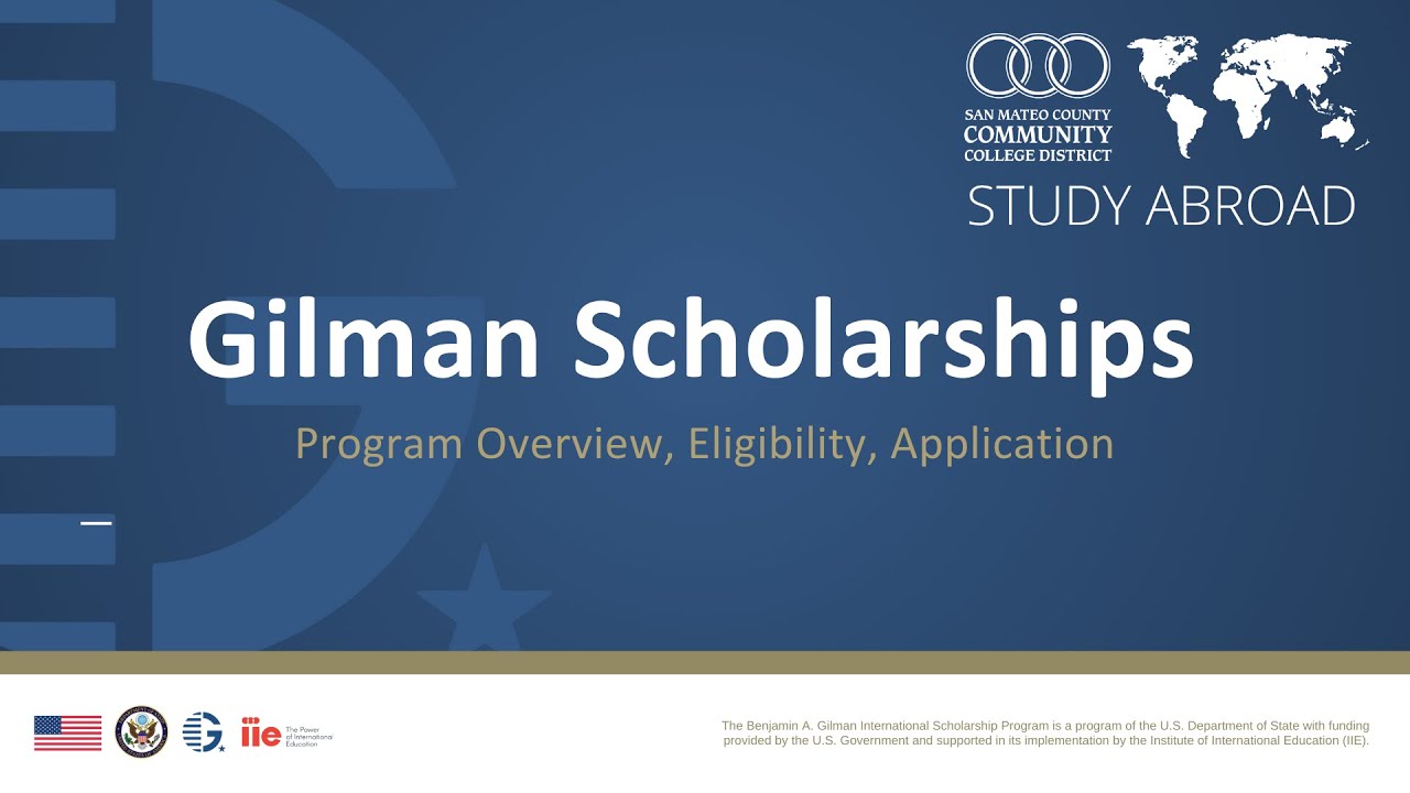 Fall 2025 Gilman Scholarship - Info Session and Essay Workshop