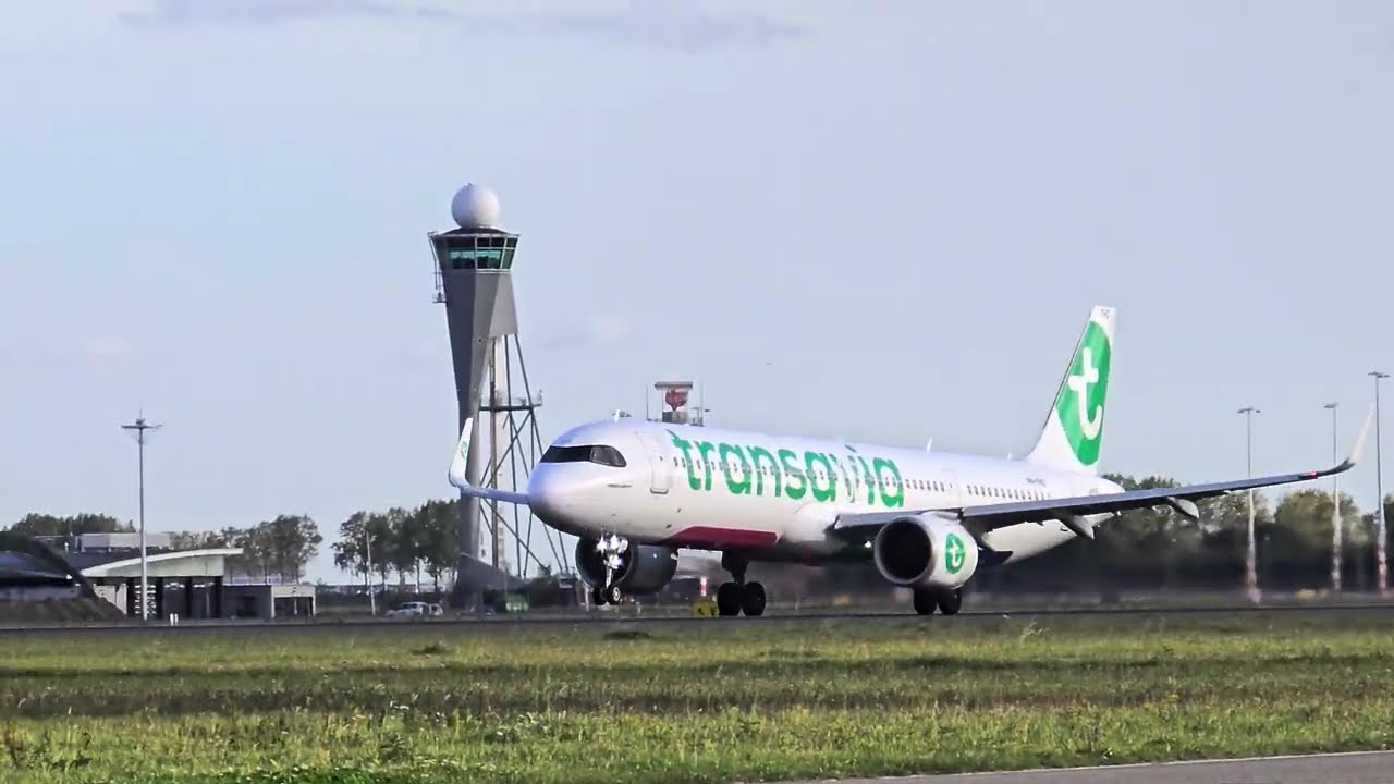 Silent, Efficient & Smooth &mdash; Transavia A321-251NX PH-YHZ Landing at AMS