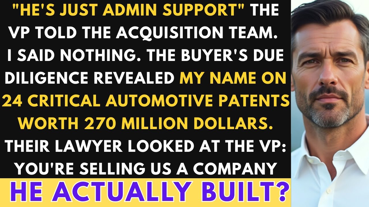 The Admin Who Actually Owned the Company: A Patent Checkmate