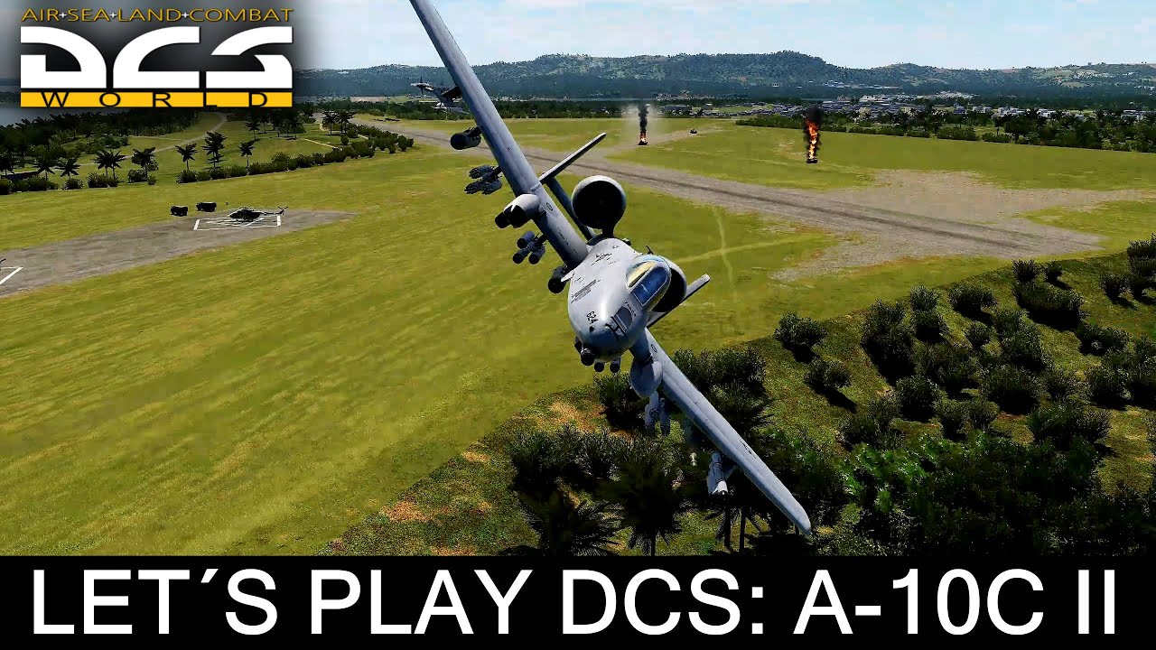 Let´s Play DCS: A-10C Tank Killer II - Kleine Trainingsmission auf Marianas-Karte