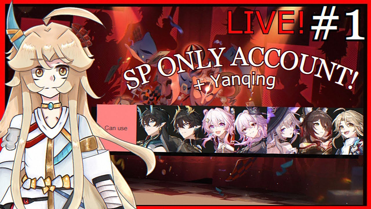 SP Only challenge begins! || Honkai: Star Rail | Yanqing: The Abundance