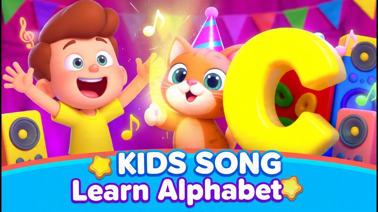 🎵 ABC Learning Song for Kids | A to Z Alphabet Song for Preschool & Nursery 👶📚