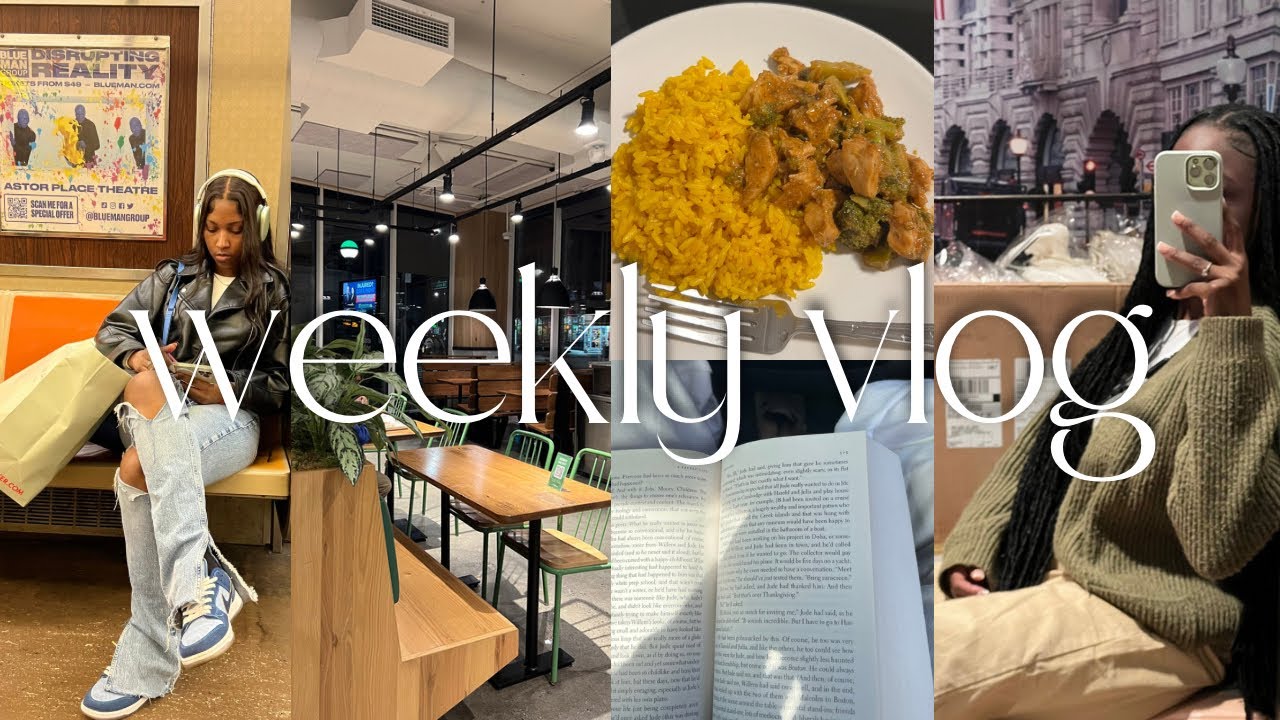 a realistic work week in my life | creating content, working a 9-5, meal prepping & more