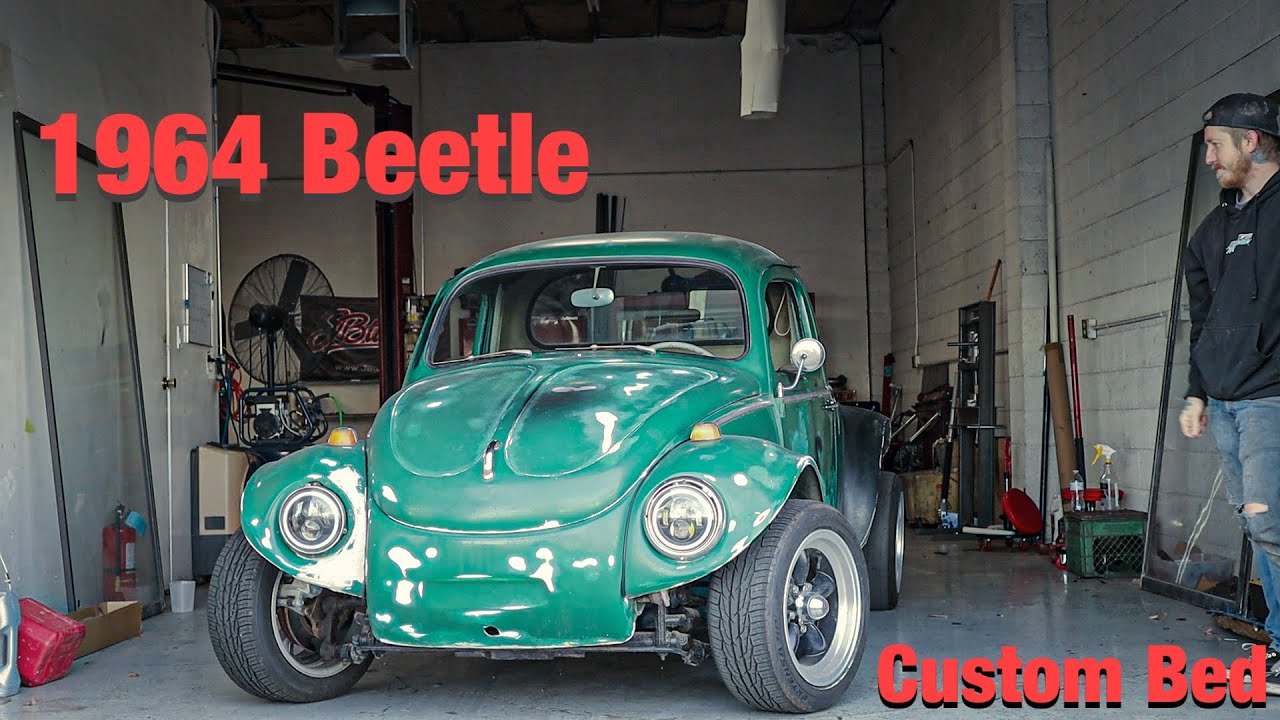 Converting a VW Beetle Into a Truck?! Building a Bed Part 1