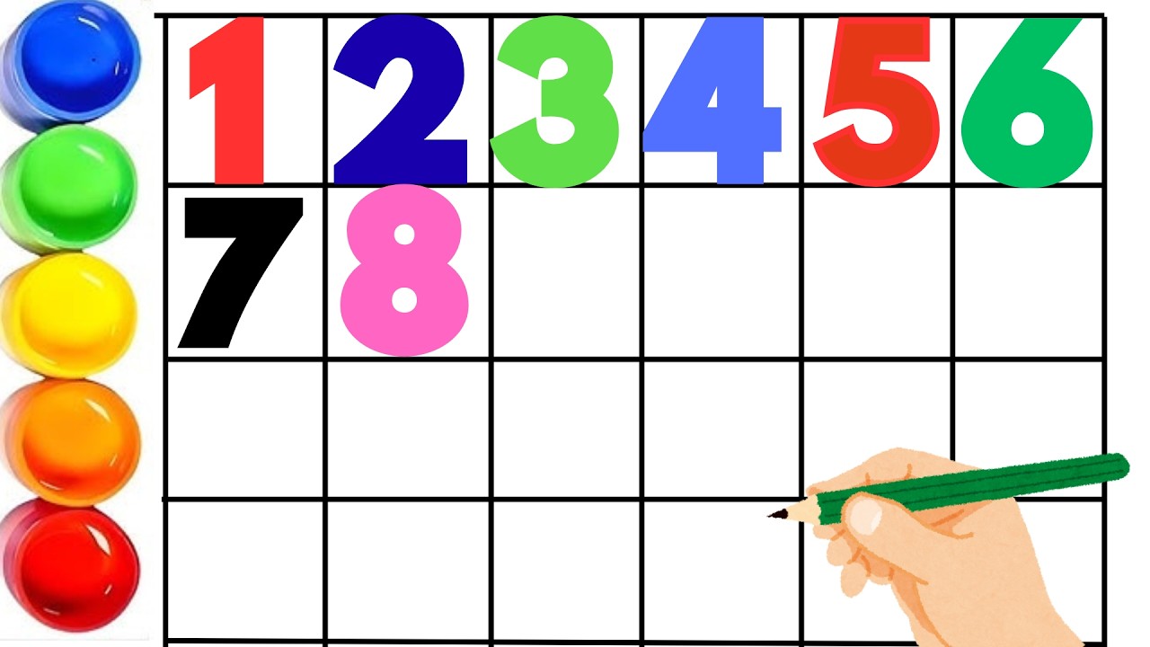 Counting Numbers 1 to 100 for Kids |123 numbers |Number song  |ginti 1 to 100 |kids education |12345