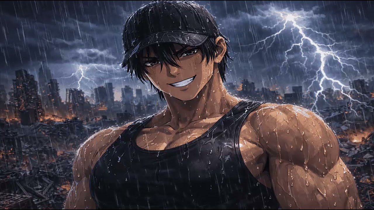 Power and Strength Anime Music Aura Beats For Workout and Motivation 1 Hour