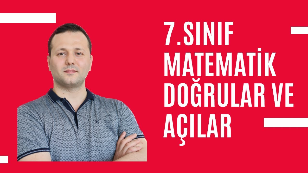 7.SINIF MATEMATİK DOĞRULAR VE AÇILAR KONU ANLATIMI 2  @kadirhocam ​