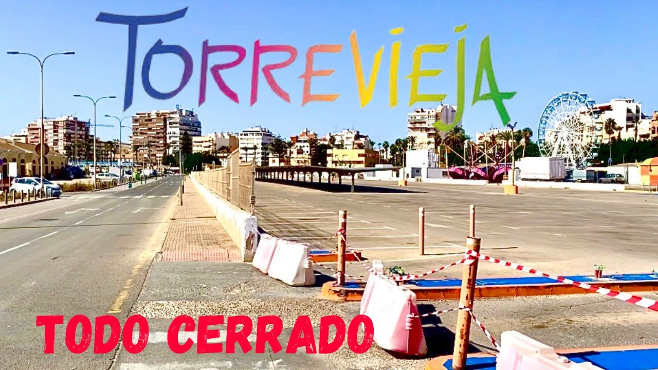 TORREVIEJA it&rsquo;s all closed