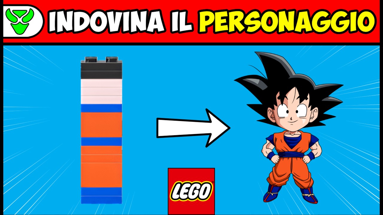 QUIZ - INDOVINA IL PERSONAGGIO FATTO CON I LEGO! 🧱