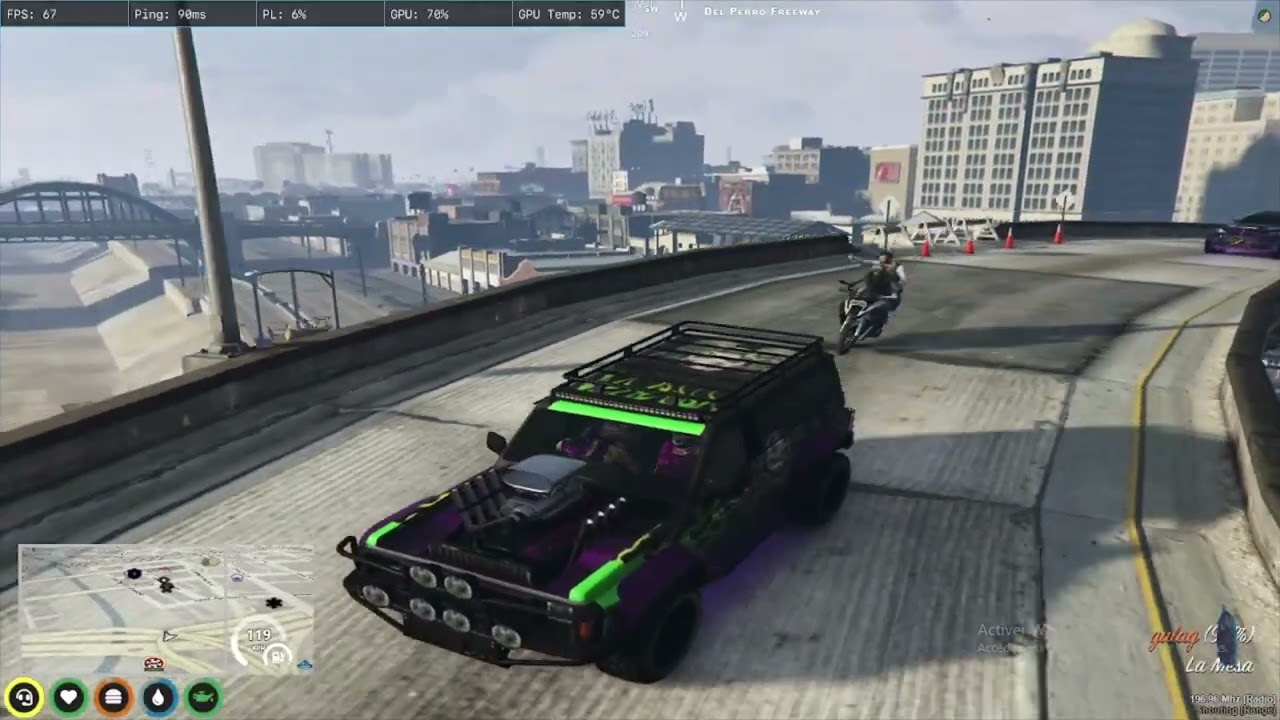 Highlight Ballas Gang 🟣 #2 Tunisian Nation RP S10⚡️