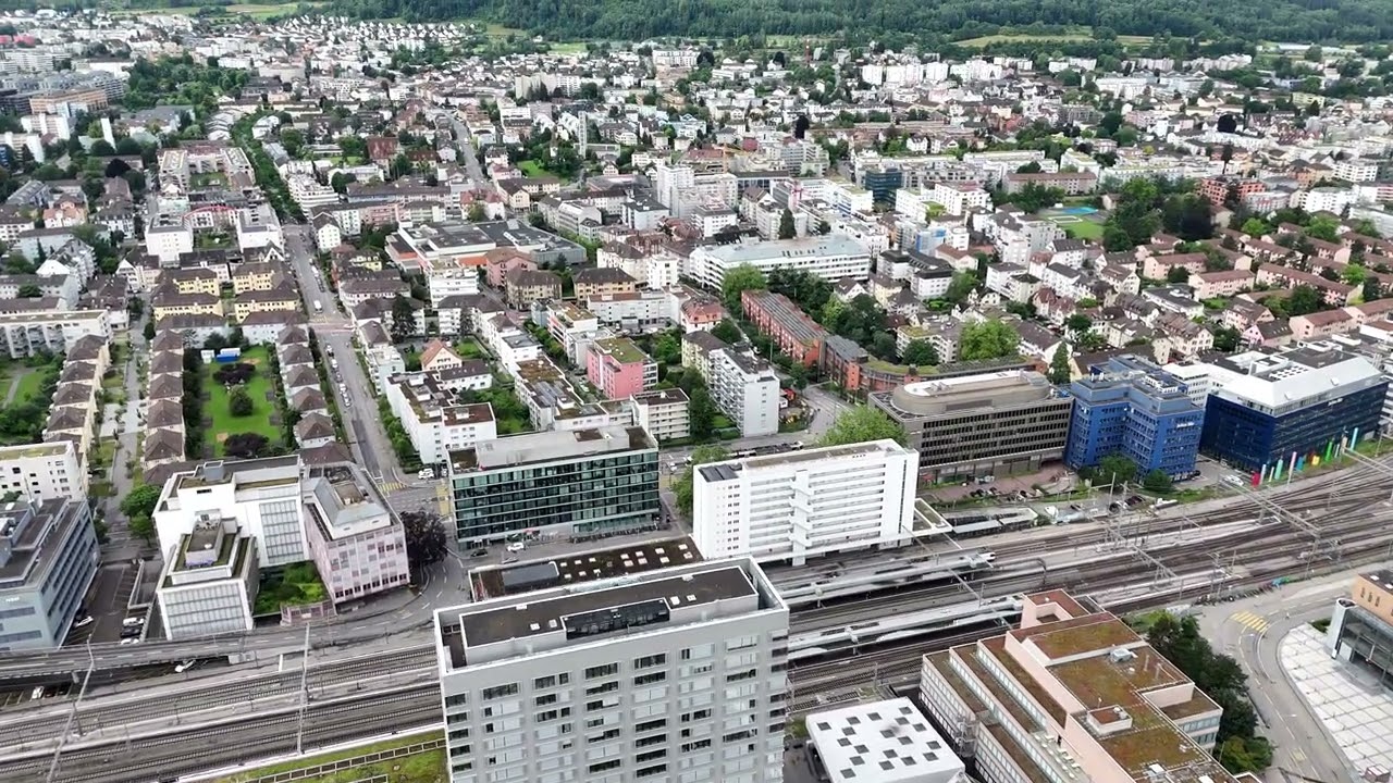 Flug über Zürich Altstetten